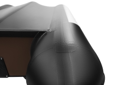 Броня-340 СК слань+киль белый-черный (Лодка ПВХ под мотор с усилением), фото 3 Броня-340 СК слань+киль белый-черный (Лодка ПВХ под мотор с усилением), фото 3