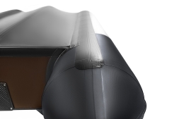 Броня-360 СК слань+киль белый-черный (Лодка ПВХ под мотор с усилением), фото 3 Броня-360 СК слань+киль белый-черный (Лодка ПВХ под мотор с усилением), фото 3