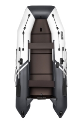 Броня-360 СК слань+киль белый-черный (Лодка ПВХ под мотор с усилением), фото 5 Броня-360 СК слань+киль белый-черный (Лодка ПВХ под мотор с усилением), фото 5