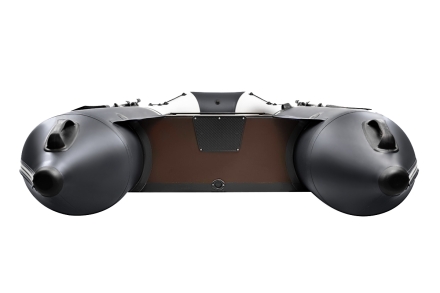 Броня-360 СК слань+киль белый-черный (Лодка ПВХ под мотор с усилением), фото 8