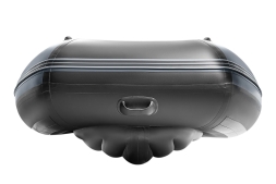 YACHTMAN-320 НДНД (Яхтман) серый-черный (лодка ПВХ нднд под мотор с усилением), фото 5