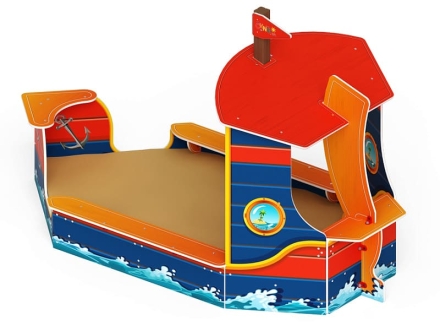 Песочница большая Катерок (Морской стиль) - ИО 5.03.02-02, фото 3