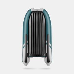 GLADIATOR E 420 X Expedition Морской зеленый-белый моторная лодка ПВХ, фото 5