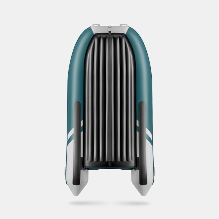 GLADIATOR E 420 X Expedition Морской зеленый-белый моторная лодка ПВХ, фото 5