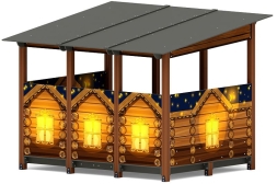 Теневой навес (Эко) МФ 78.31.24-02, фото 3 Теневой навес (Эко) МФ 78.31.24-02, фото 3