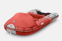Gladiator C 420 AL ACTIVE Красно-белый моторная лодка ПВХ Алюминиевый пайол, фото 1