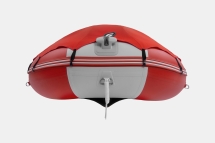 Gladiator C 420 AL ACTIVE Красно-белый моторная лодка ПВХ Алюминиевый пайол