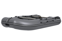 Моторная лодка ПВХ Фрегат 310 С Серый фанерный пайол со стрингерами, киль