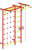 Спортивный комплекс Пионер С4С красно/жёлтый