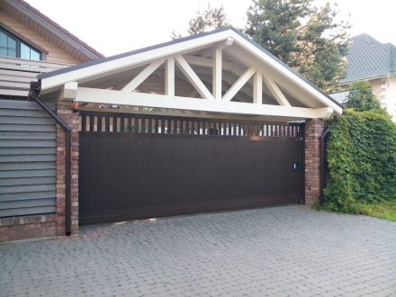 Навес для машин ЮТОН Премиум комплектация, фото 5