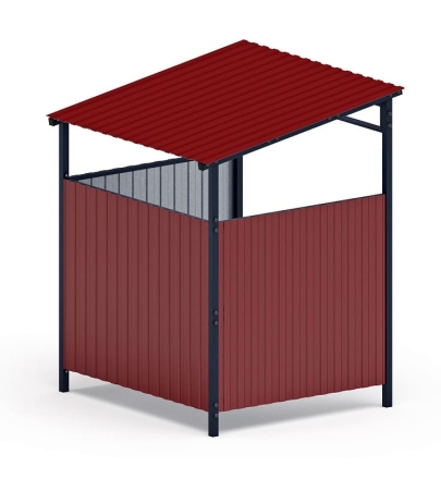 Навес контейнерной площадки для мусора (1 секция) МФ 55.02.03.1-04, фото 2