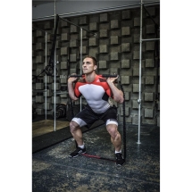 Гриф с эспандерами Adidas, ADAC-11403