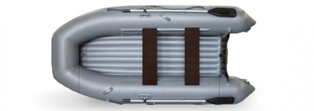 Моторная лодка ПВХ GOLFSTREAM MP 300 НДНД Серый, фото 1