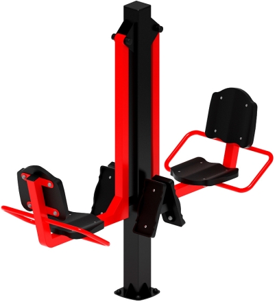 Жим ногами двойной (красный) СТ 032-11, фото 4