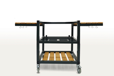 Керамический гриль-барбекю 24 дюйма CFG CHEF Зеленый, фото 16