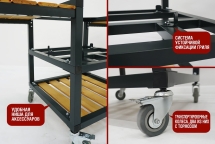 Керамический гриль-барбекю 24 дюйма CFG CHEF Зеленый Керамический гриль-барбекю 24 дюйма CFG CHEF Зеленый