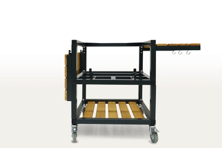 Керамический гриль-барбекю 24 дюйма CFG CHEF Зеленый, фото 11