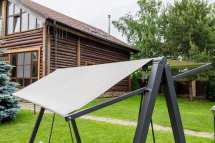 Качели LOAN трехместные (серые подушки) Качели LOAN трехместные (серые подушки)