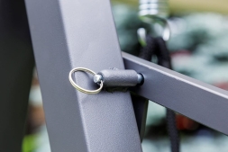 Качели LOAN трехместные (серые подушки), фото 13