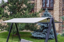 Качели LOAN трехместные (серые подушки) Качели LOAN трехместные (серые подушки)