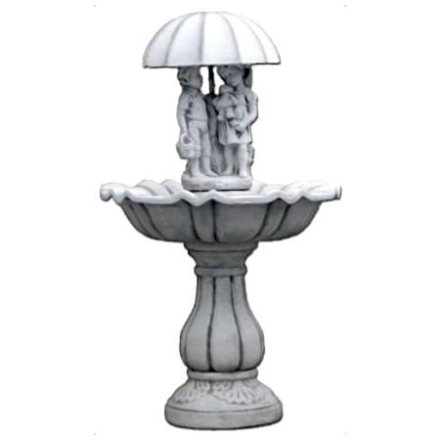 Фонтан современный &quot;Дети под зонтиком&quot; артикул S107024, фото 1