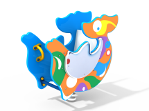 ДИО 4.141 Качалка на пружине граффити ДИО 4.141 Качалка на пружине граффити