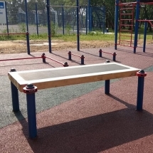 Помост для выполнения испытания Сгибание-разгибание рук в упоре лежа на полу с платформой для ГТО S73 IronKing Помост для выполнения испытания Сгибание-разгибание рук в упоре лежа на полу с платформой для ГТО S73 IronKing