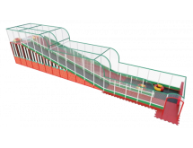Тюбинговая горка &quot;Арбузик&quot;