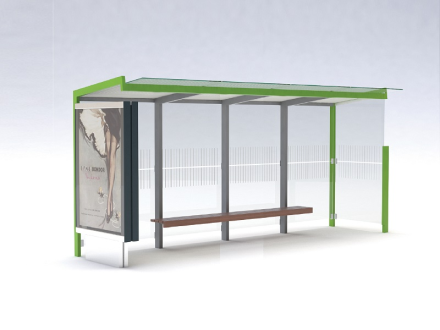 Geomere GE410b-SS павильон остановочный, фото 1