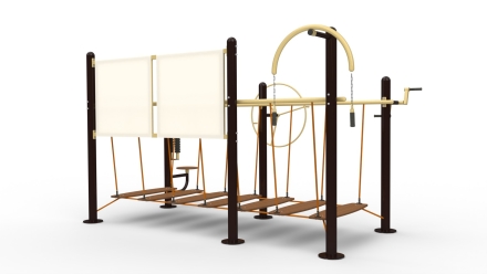 Уличный тренажер "Равновесие", фото 1