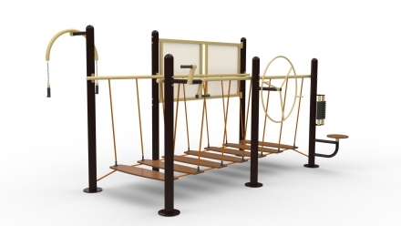 Уличный тренажер "Равновесие", фото 3