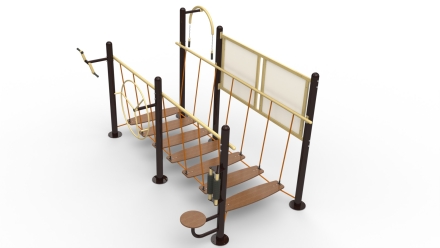 Уличный тренажер "Равновесие", фото 2