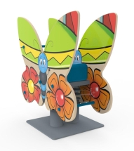 Качели на пружине «Бабочка», паттерн "Фэнтази" КЧ059.02 Качели на пружине «Бабочка», паттерн "Фэнтази" КЧ059.02