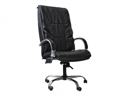 Офисное массажное кресло Ego BOSS EG1001 LKFO Антрацит (Арпатек), фото 3