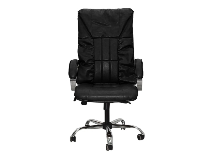 Офисное массажное кресло EGO BOSS EG1001 LKFV Антрацит (Арпатек), фото 6