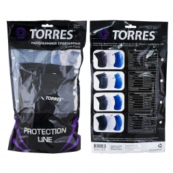 Наколенники спортивные &quot;TORRES Pro Gel&quot;, синий,  р.S, арт.PRL11018S-03, нейлон, ПУ, гель, фото 2