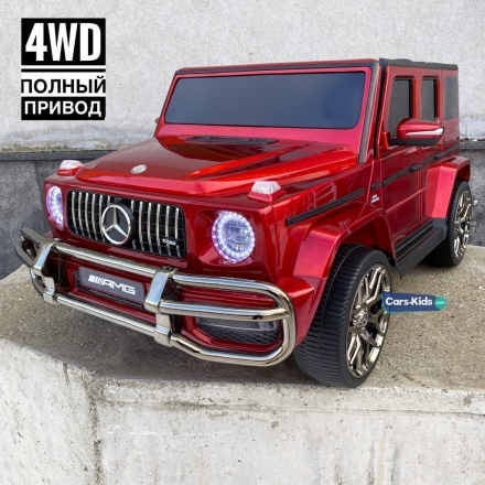 Электромобиль Mercedes-Benz AMG G63 4WD S307 24V красный, фото 1