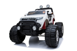 Электромобиль 4x4 FORD RANGER MONSTER TRUCK 4WD (Лицензия) с пультом (Белый) DK-MT550, фото 7