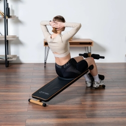 Скамья для пресса прямая домашняя OXYGEN FITNESS MORAN, фото 4