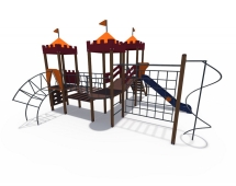 Детский игровой комплекс Империя Форт Н-1200 и Н-1500 ДИО 02070