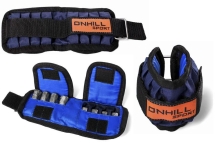 Утяжелитель на руки 2х5 кг, синий (груз 500 г - 20 шт., металл) Утяжелитель на руки 2х5 кг, синий (груз 500 г - 20 шт., металл)