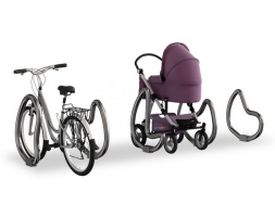 Парковка для колясок и велосипедов Капли