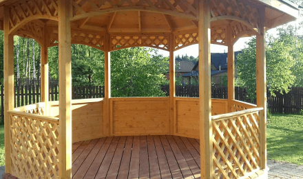 Восьмигранная беседка АРКА, фото 5