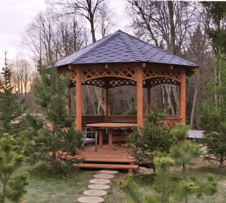 Восьмигранная беседка АРКА, фото 8