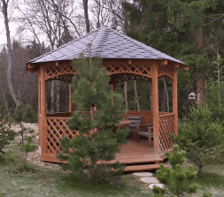 Восьмигранная беседка АРКА, фото 7