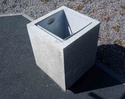 Урна железобетонная со вставкой Льдина