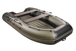 YACHTMAN-320 НДНД (Яхтман) хаки-черный (лодка ПВХ нднд под мотор с усилением), фото 2