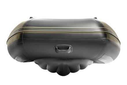 YACHTMAN-320 НДНД (Яхтман) хаки-черный (лодка ПВХ нднд под мотор с усилением), фото 5