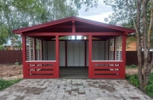 Прямоугольная беседка Концепт Прямоугольная беседка Концепт