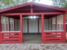 Прямоугольная беседка Концепт Прямоугольная беседка Концепт